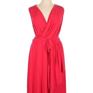 London Times Red Dress, 1X